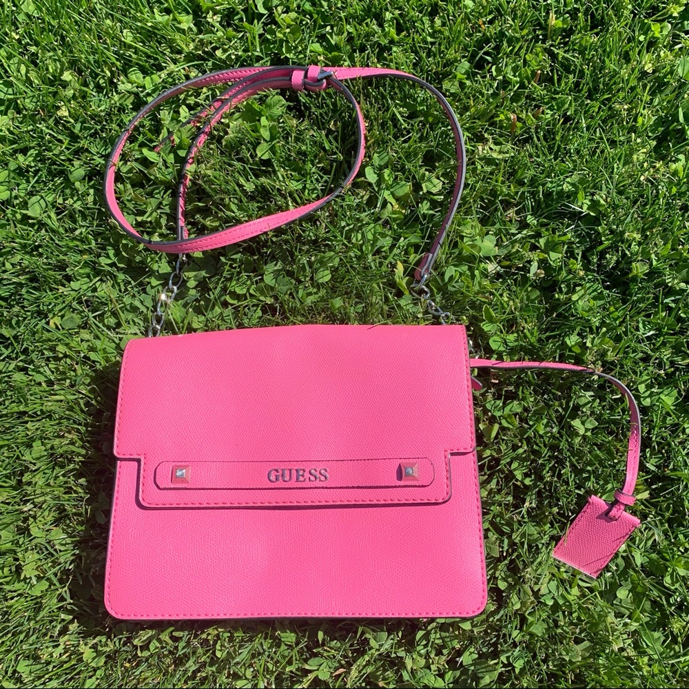 Guess Pink Crossbody Bag